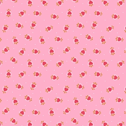 Boho Hearts On Pink - Maya